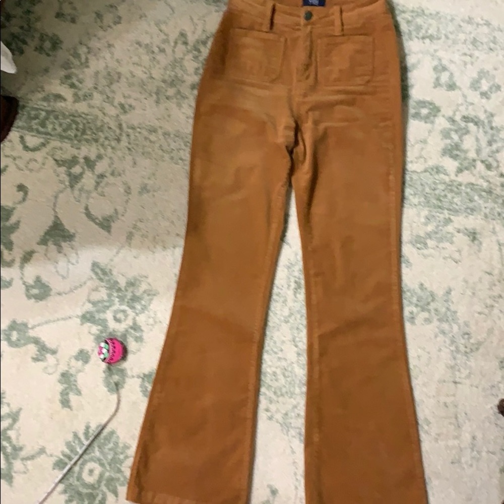 ECU flare leg corduroy pants sz5
